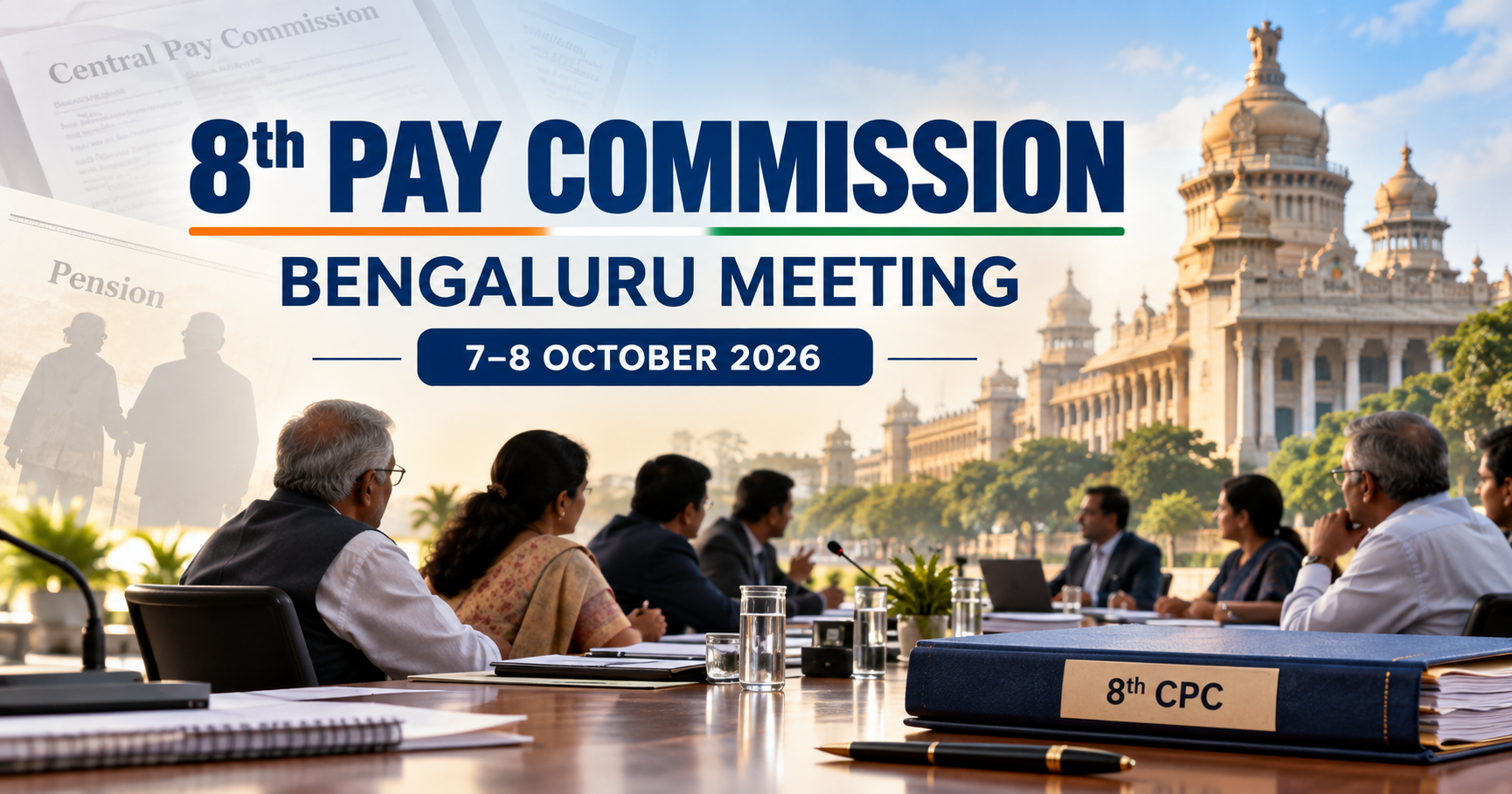 8th Pay Commission Bengaluru Meeting 2026: What Employees and Pensioners Should Know